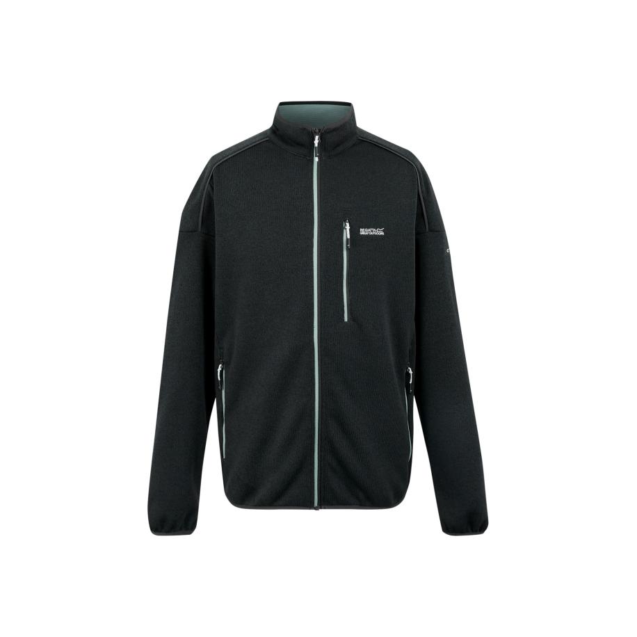 Regatta REGATTA Fleece jas Kames donkergrijs / zwart -