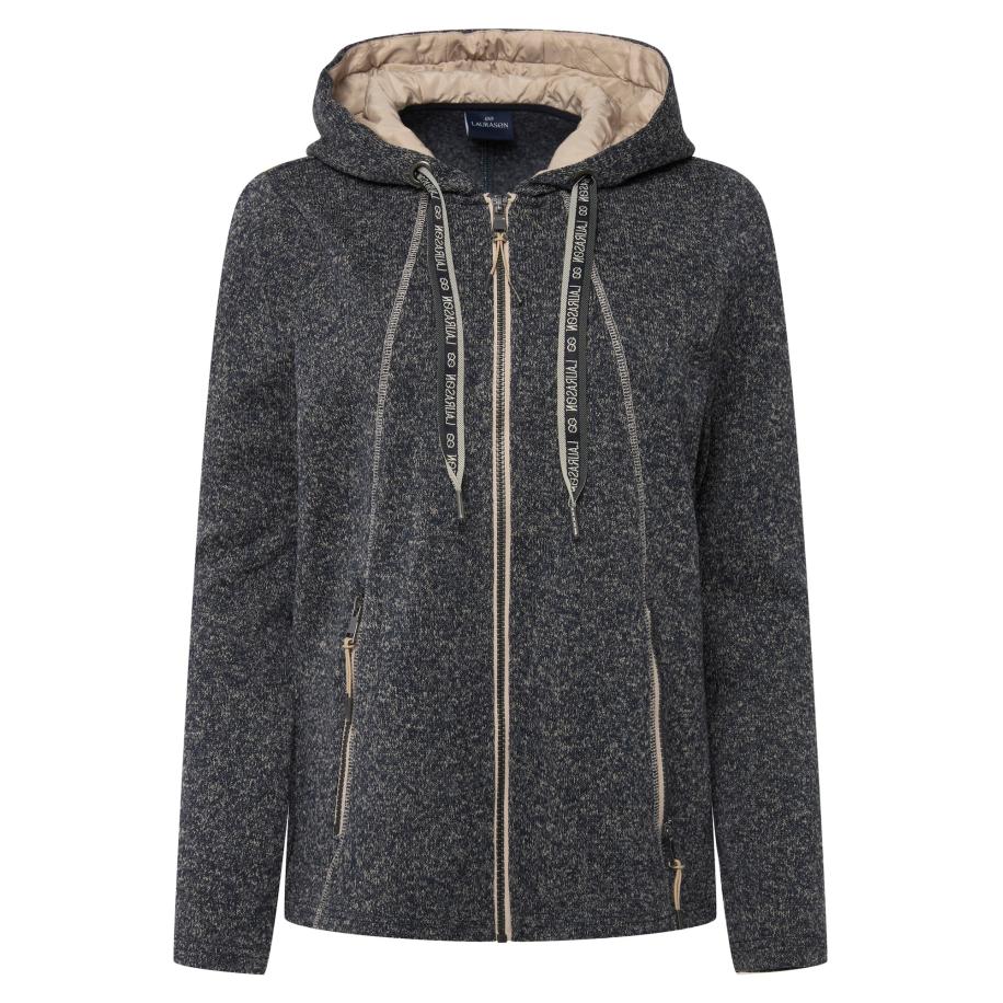 LAURASØN LAURASØN Sweatvest grijs -