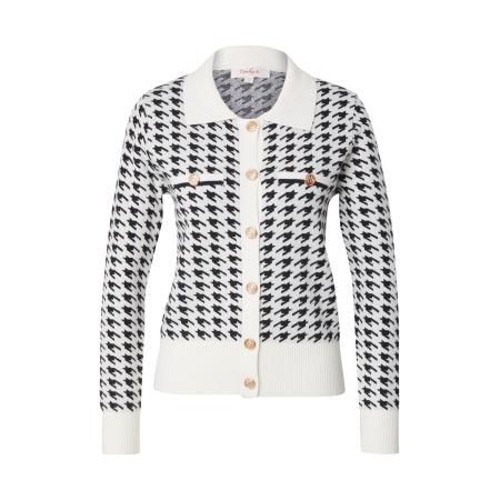 Derhy Derhy Gebreid vest BARBERINE zwart / wit