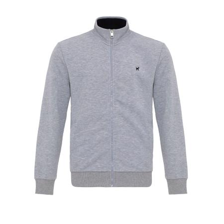 Williot Williot Sweatvest navy / grijs