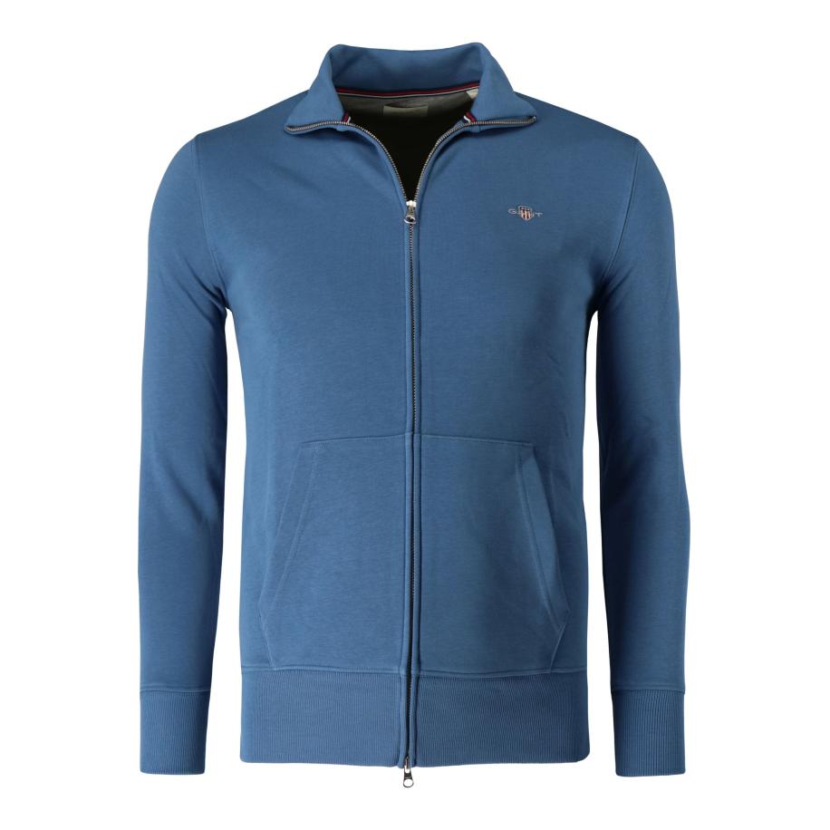 GANT Shield Sweatjacket, Effen Multicolor