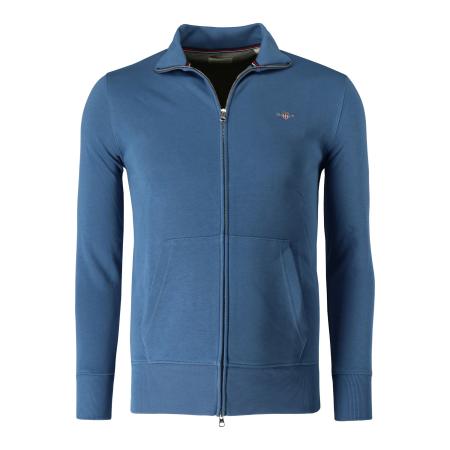 GANT Shield Sweatjacket, Effen