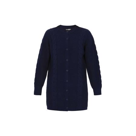 DreiMaster DreiMaster Vintage Gebreid vest navy