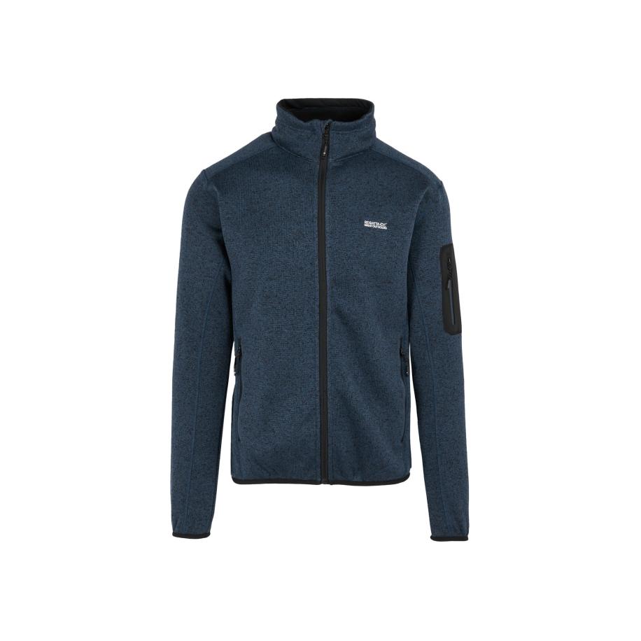 Regatta REGATTA Fleece jas Newhill donkerblauw / wit -