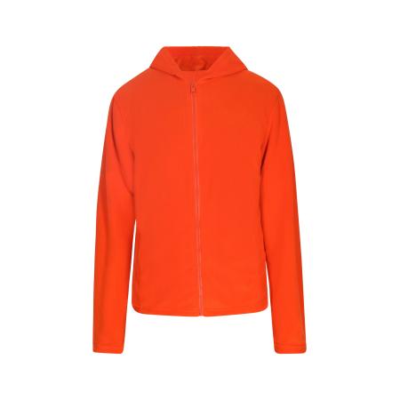 urban storm Fleece jas donkeroranje