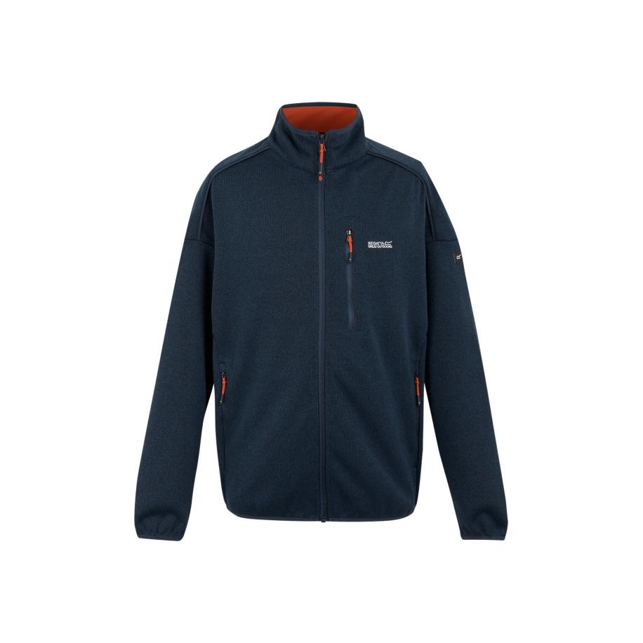 Regatta REGATTA Fleece jas Kames donkerblauw / wit -