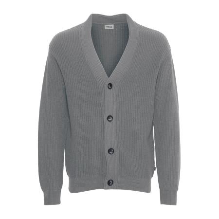 Solid !Solid Gebreid vest Gore grijs