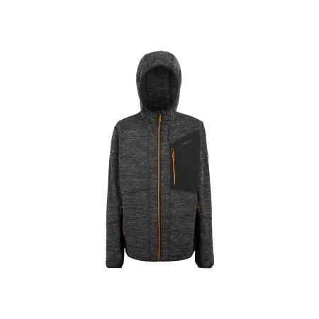 Regatta REGATTA Fleece jas Alven grijs gemêleerd / oranje