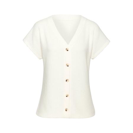 Lascana LASCANA Gebreid vest crème