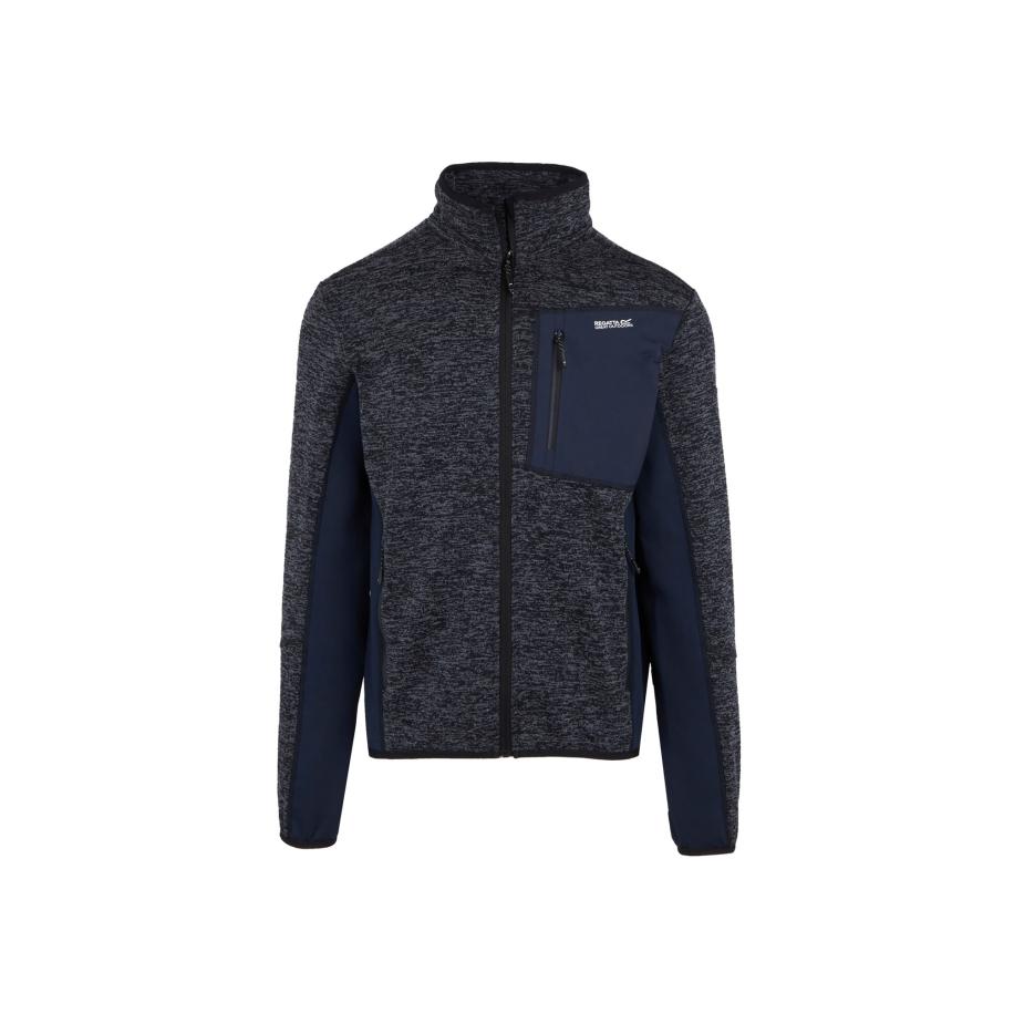 Regatta REGATTA Fleece jas Baslinn donkerblauw / wit -