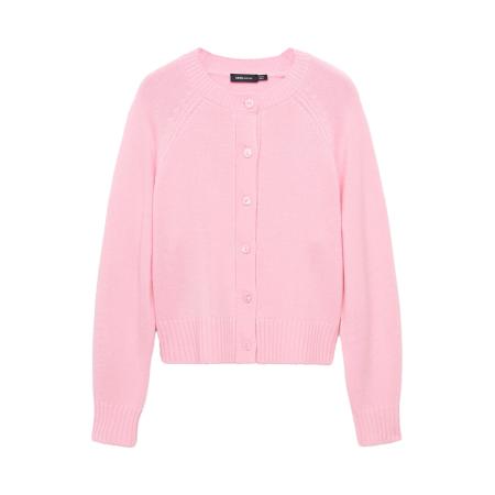 Mango MANGO Gebreid vest SCORPIUS rosa