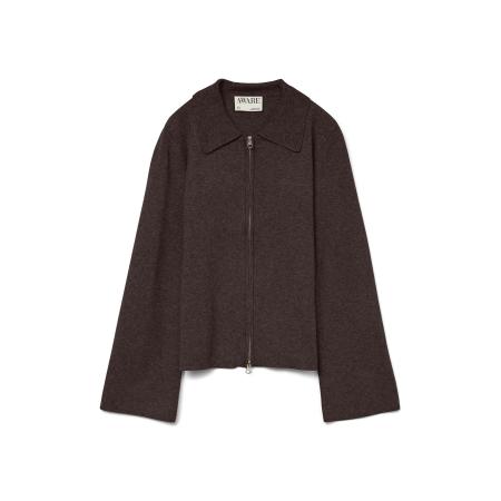 Vero Moda VERO MODA Gebreid vest VMHanna bruin gemêleerd