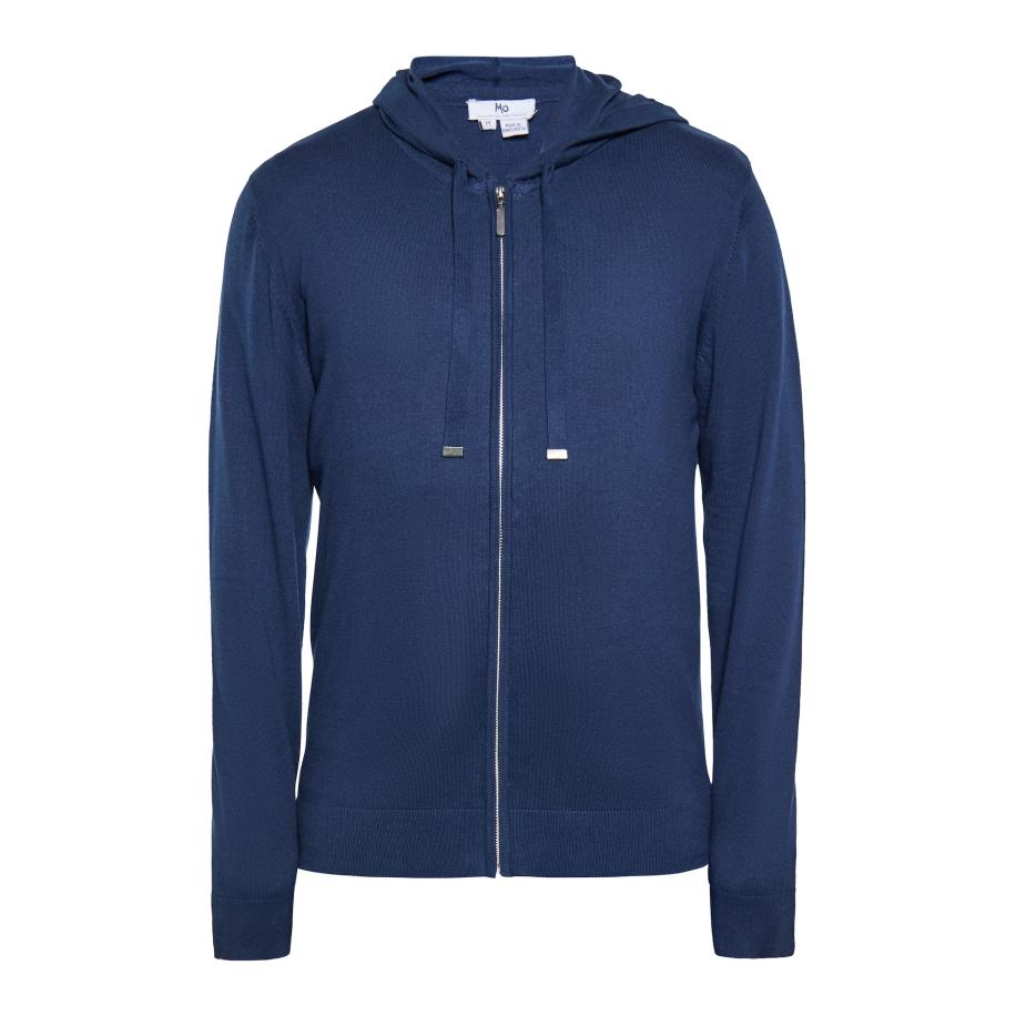 MO MO Gebreid vest marine -