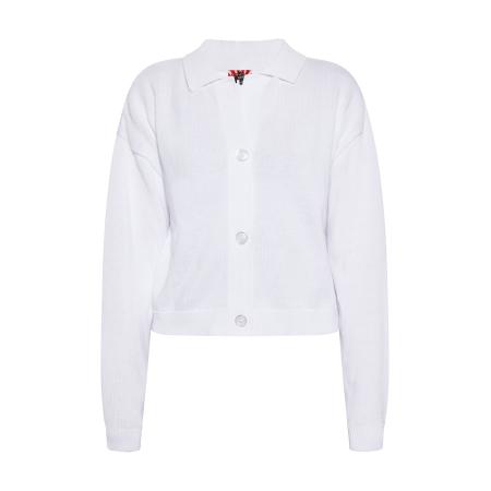 MYMO myMo ROCKS Gebreid vest wit