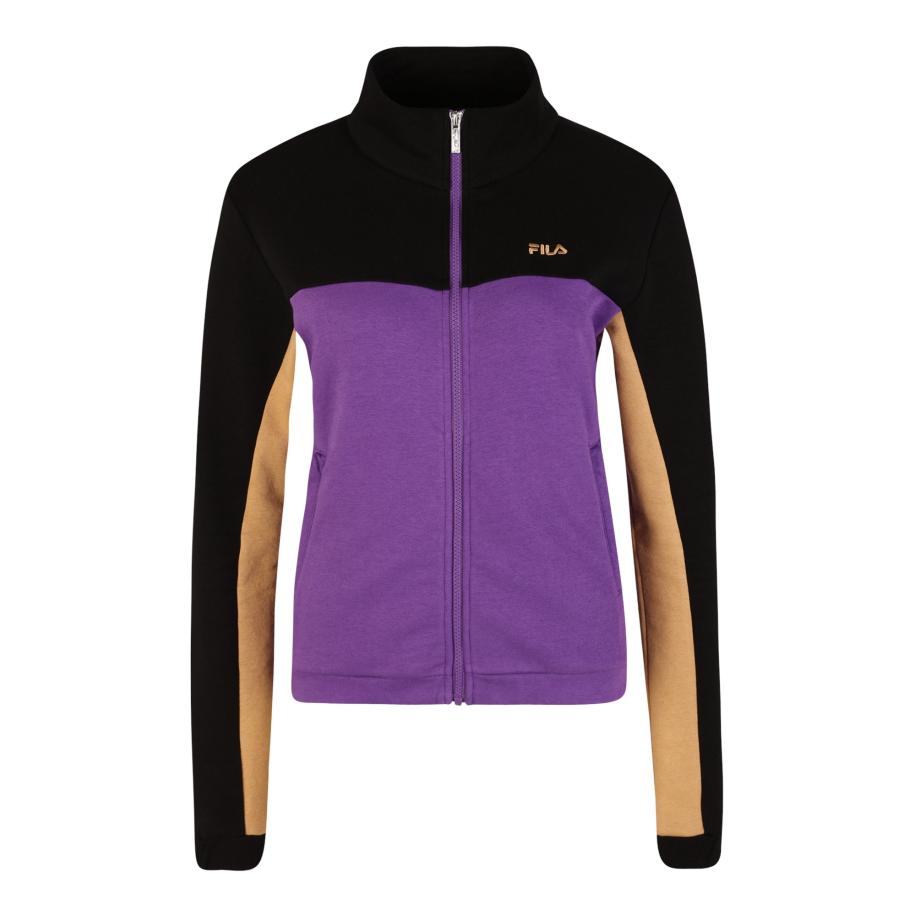 Fila FILA Sweatvest BRUCKBERG camel / lila / zwart -
