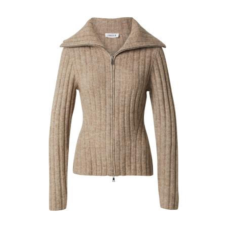 EDITED EDITED Gebreid vest Lillie Wool beige