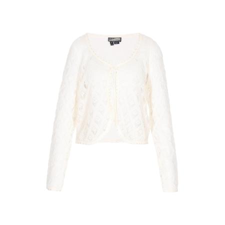 DreiMaster DreiMaster Vintage Gebreid vest Vintage offwhite