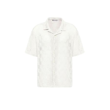 Dandalo Dandalo Gebreid vest wit