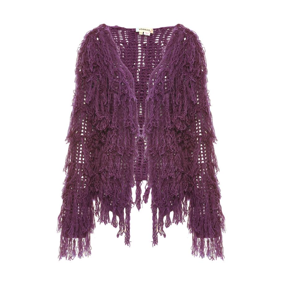ebeeza ebeeza Gebreid vest braam -