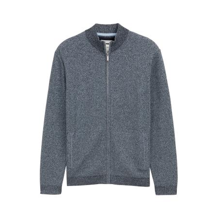 Tom Tailor TOM TAILOR Gebreid vest smoky blue