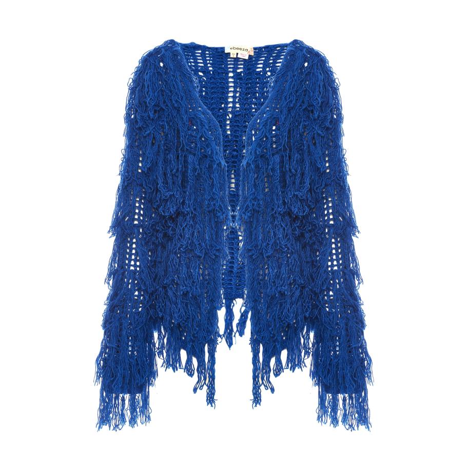 ebeeza ebeeza Gebreid vest royal blue/koningsblauw -