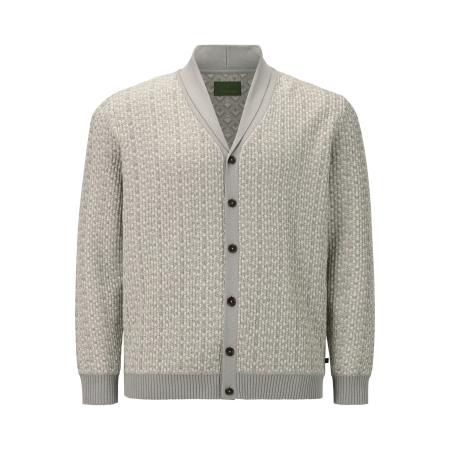 Charles Colby Vest lichtgrijs, Effen