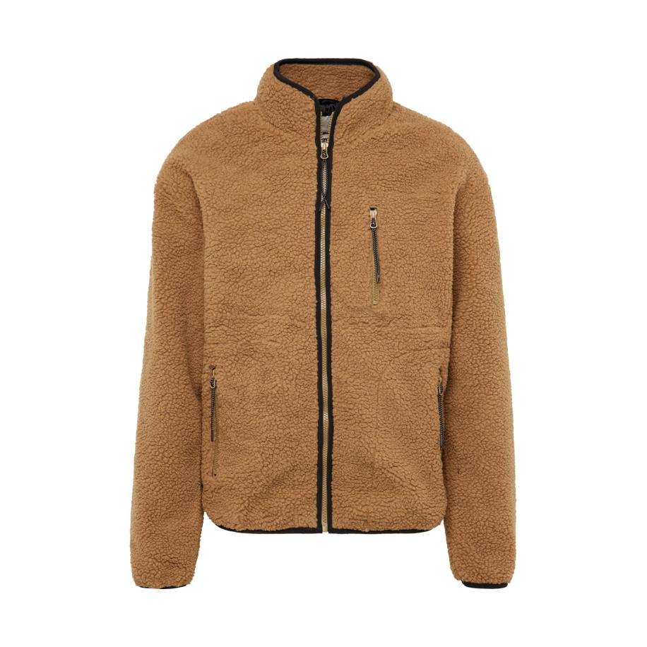 Blend BLEND Fleece jas karamel -