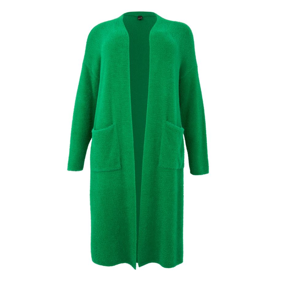 Yoek YOEK Gebreid vest groen -