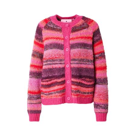 LIEBLINGSSTÜCK LIEBLINGSSTÜCK Gebreid vest Amelia lila gemêleerd / pink / rosa / rood