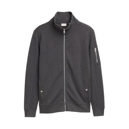 Tom Tailor TOM TAILOR Sweatvest donkergrijs