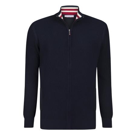 Felix Hardy Felix Hardy Gebreid vest navy