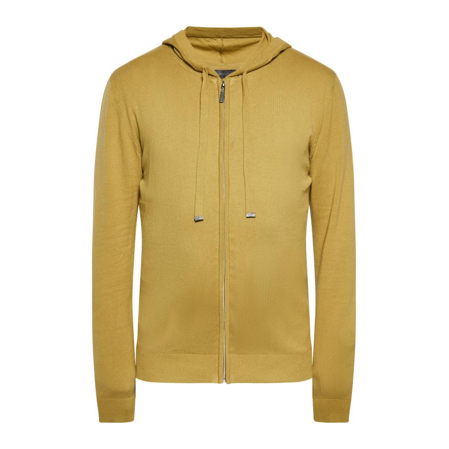 boline boline Gebreid vest mosterd -