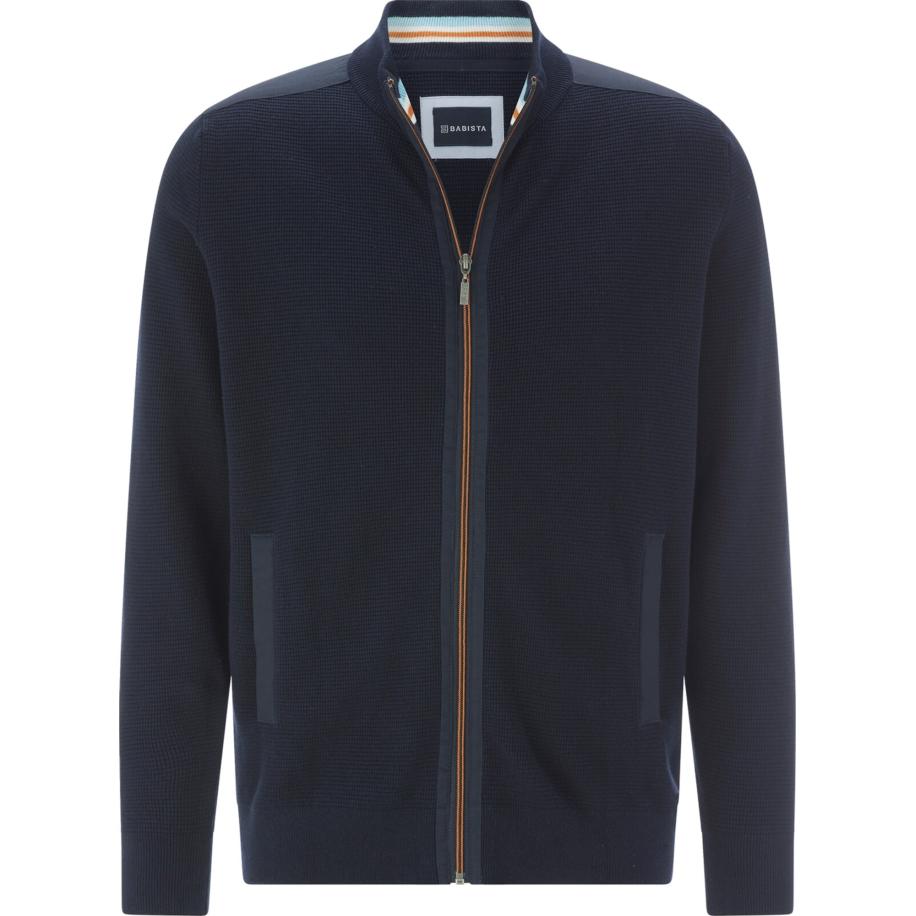 BABISTA BABISTA Gebreid vest Tolin donkerblauw -