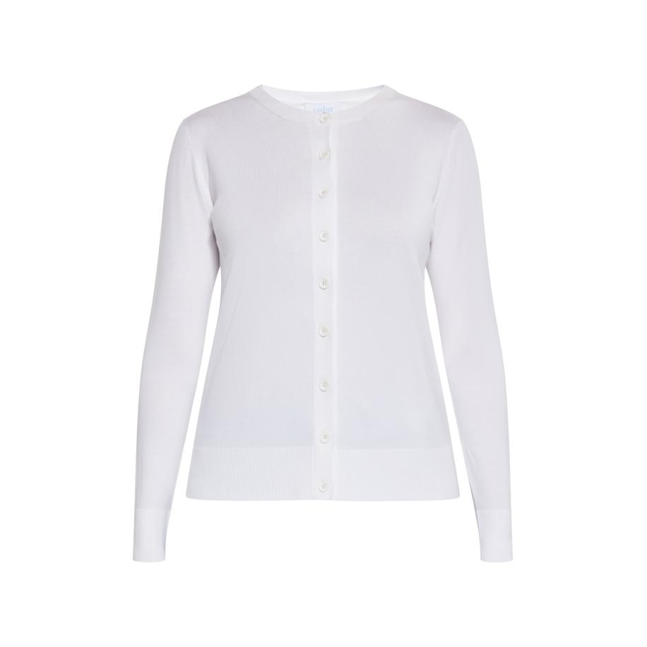 Usha usha BLUE LABEL Gebreid vest wit -