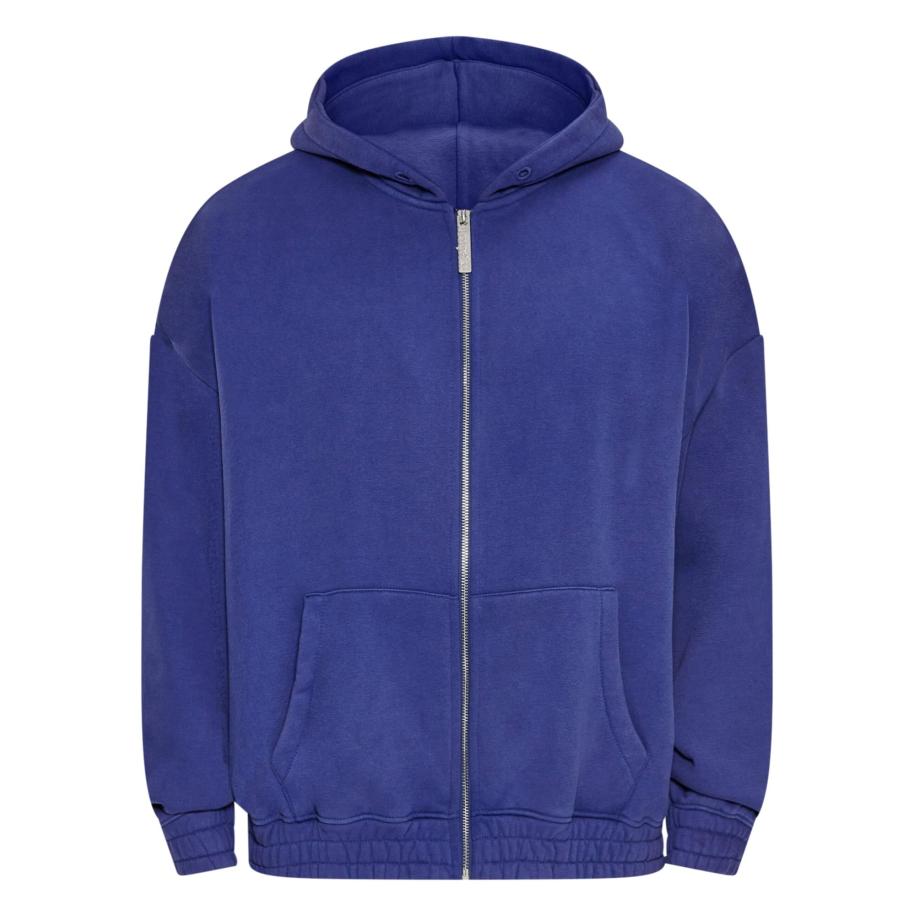 Dropsize Sweatvest donkerblauw Blauw