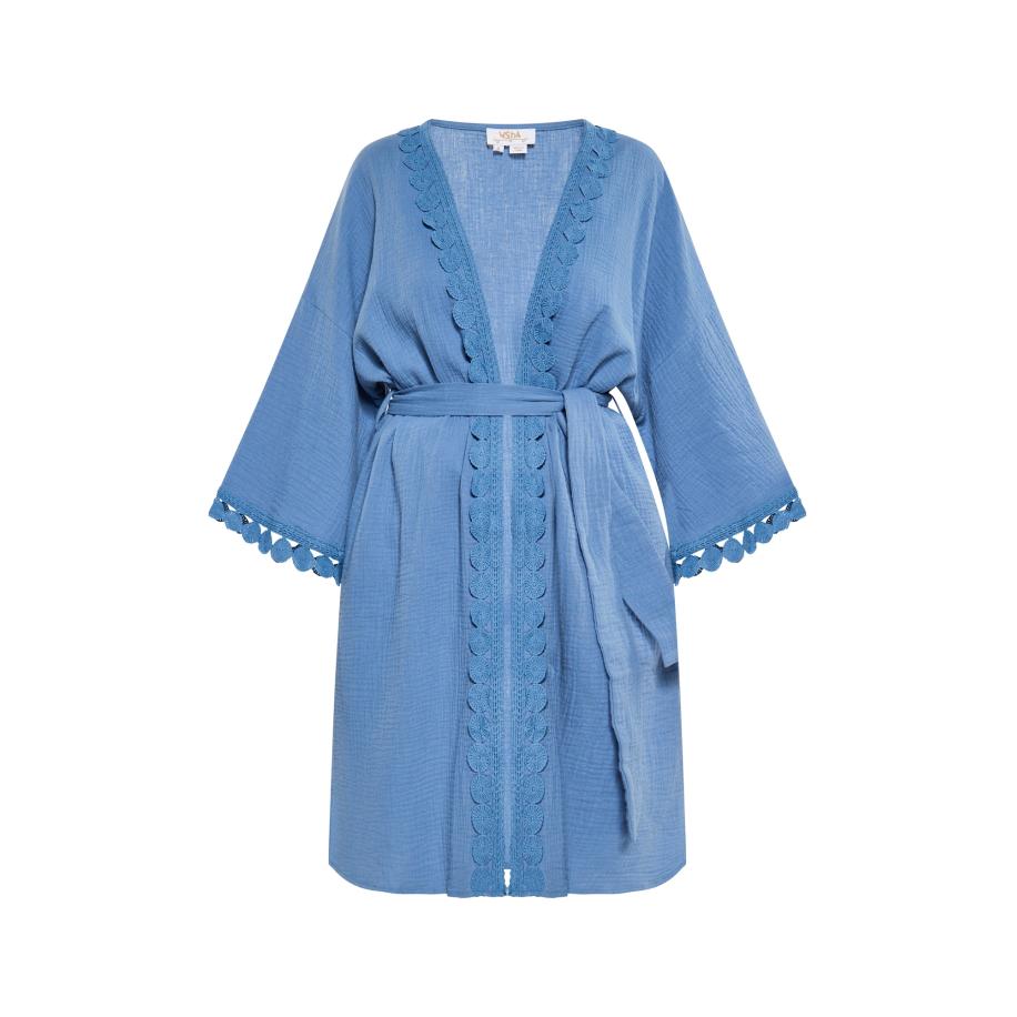 Usha usha FESTIVAL Kimono blauw -