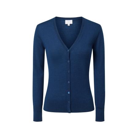 CASH-MERE.CH CASH-MERE.CH Gebreid vest marine