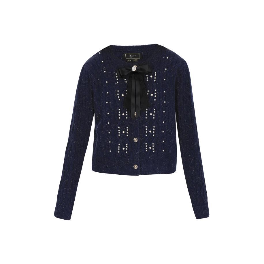 Faina faina Gebreid vest navy -