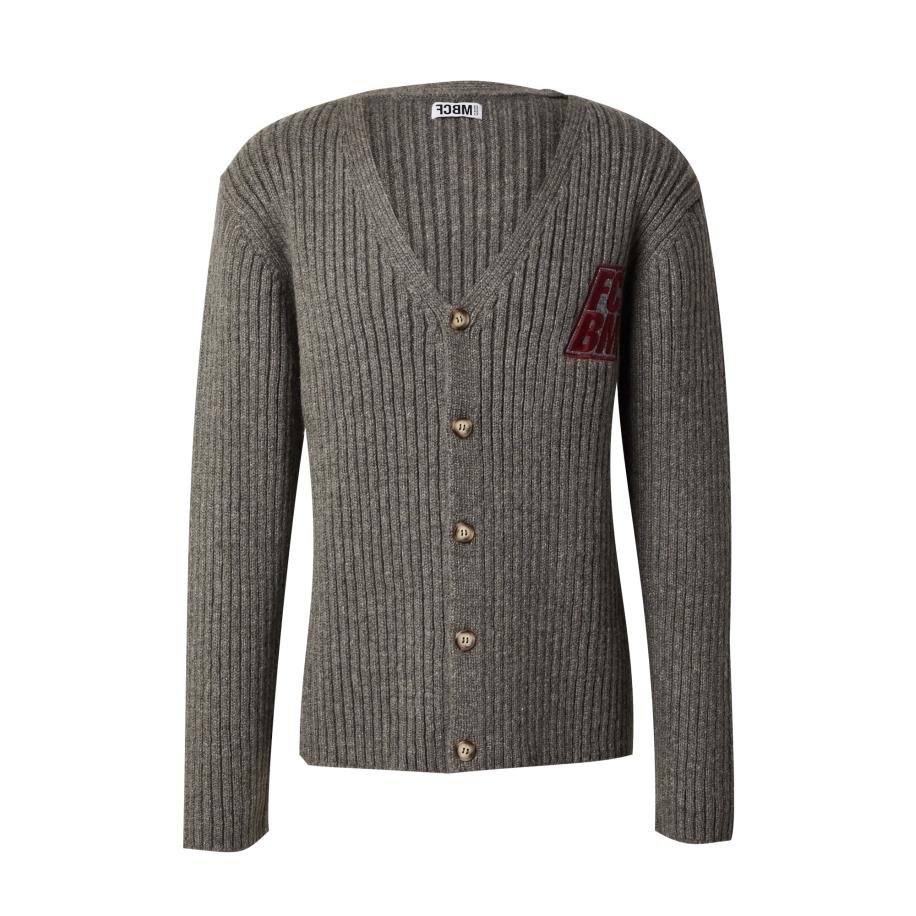 FCBM FCBM Gebreid vest Dave grijs -