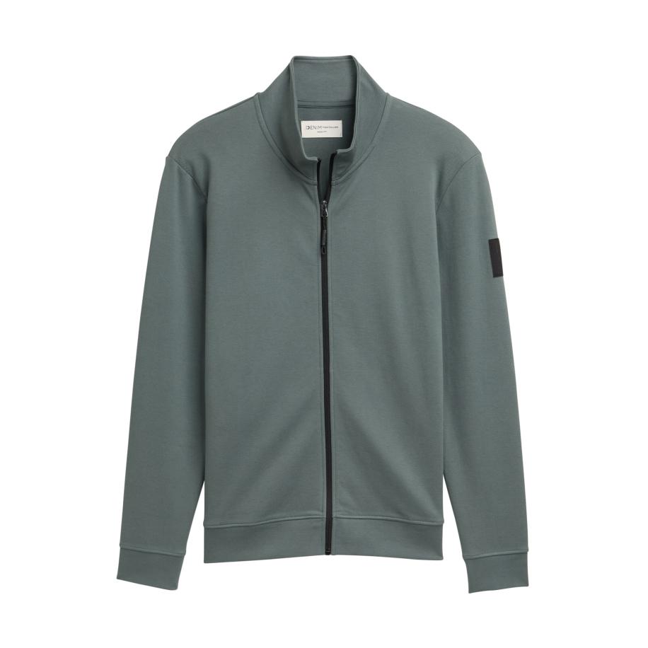 Tom Tailor TOM TAILOR DENIM Sweatvest pastelgroen -