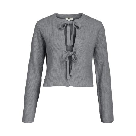 Object OBJECT Gebreid vest Parvi grijs gemêleerd