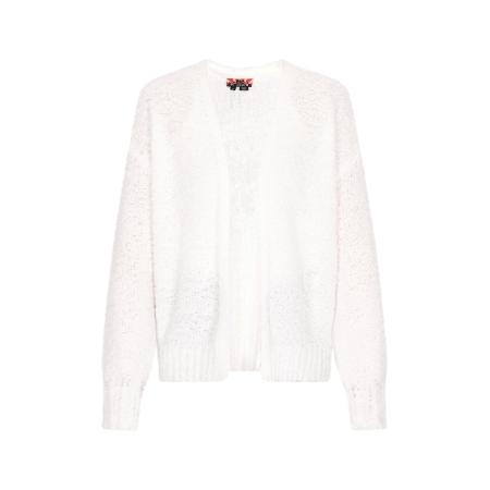 MYMO myMo ROCKS Gebreid vest wit