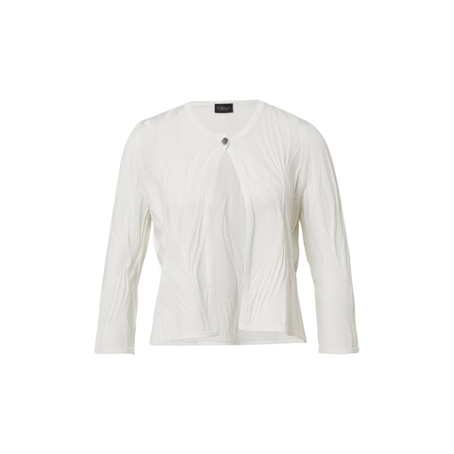 s.Oliver BLACK LABEL s.Oliver BLACK LABEL Gebreid vest ecru -