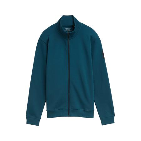 Tom Tailor TOM TAILOR DENIM Sweatvest donkergroen