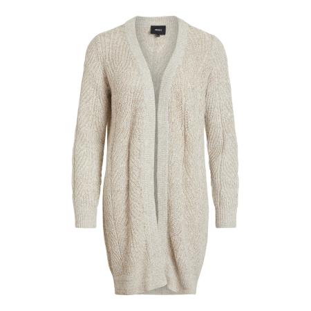 Object OBJECT Gebreid vest Nova Stella taupe