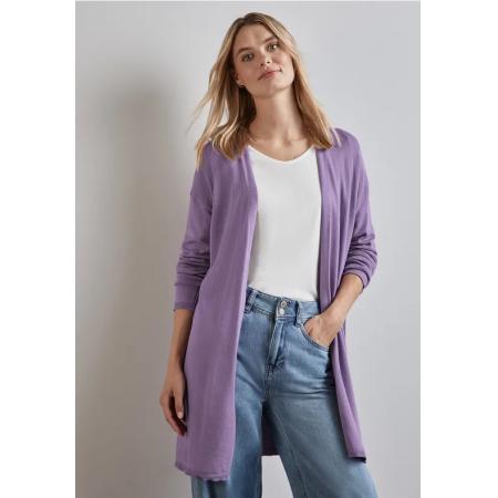 Street One Lang fijn gebreid vest