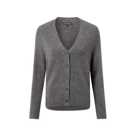 Franco Callegari Franco Callegari Gebreid vest grijs