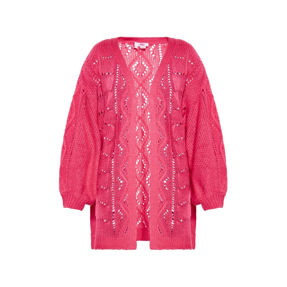 MYMO MYMO Gebreid vest pink -