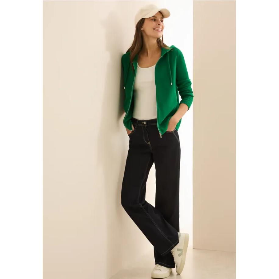 CECIL Jas met capuchon Groen