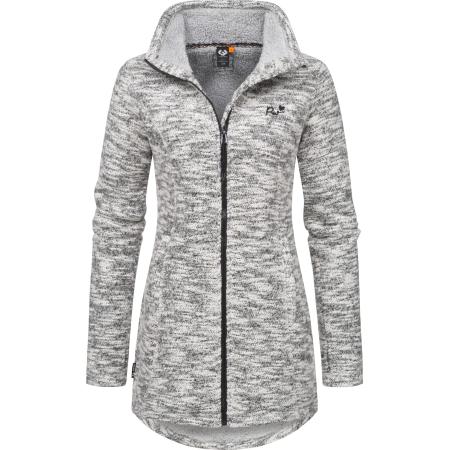 Ragwear Ragwear Gebreid vest Miram grijs / taupe / lichtgrijs